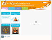 Tablet Screenshot of mydigestivepain.com